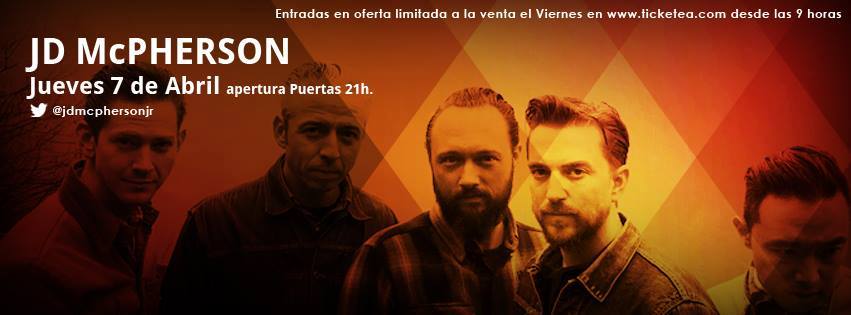 Concierto de JD McPHERSON en Escenario Santander