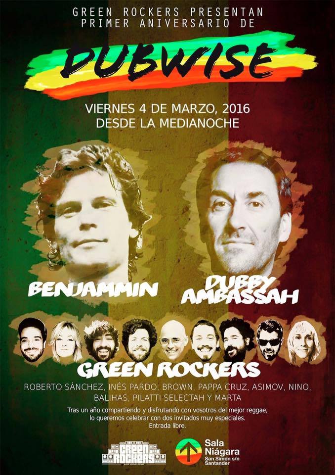 Concierto Reggae en el Niágara en Santander