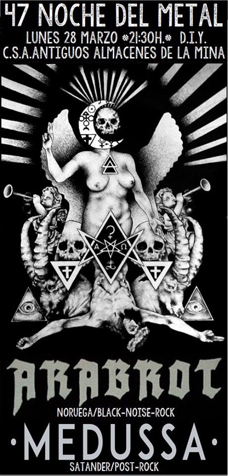 Concierto Rock Noche del Metal en Udias