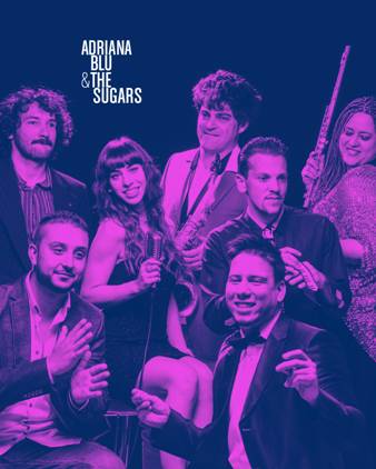 Concierto de Adriana Blu y the Sugars en el Café de Noa en Santander