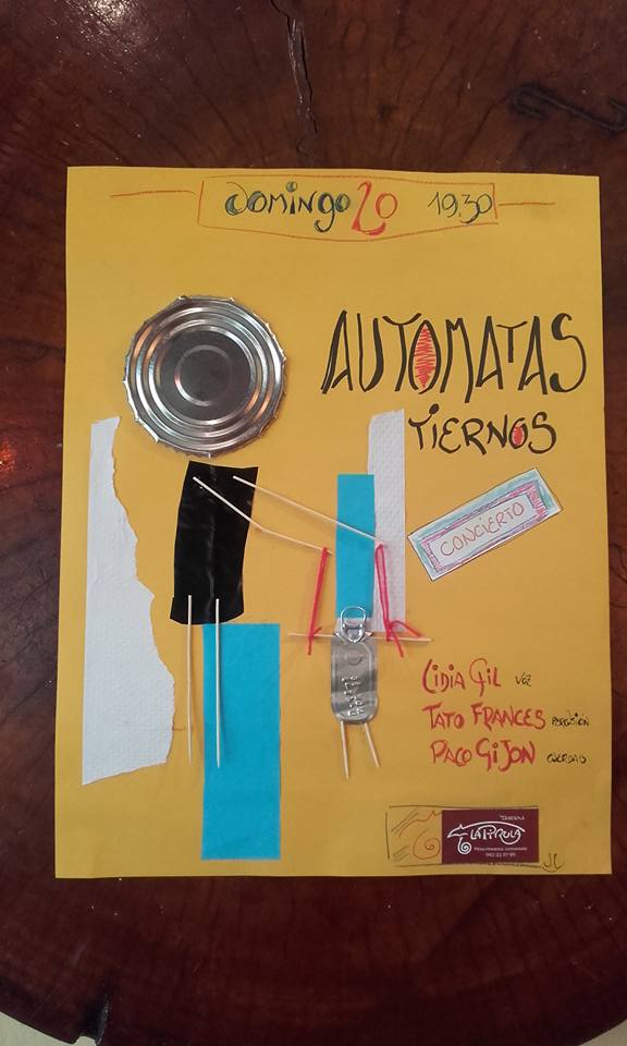 Concierto de Autómatas Tiernos en La Pirula en Santander