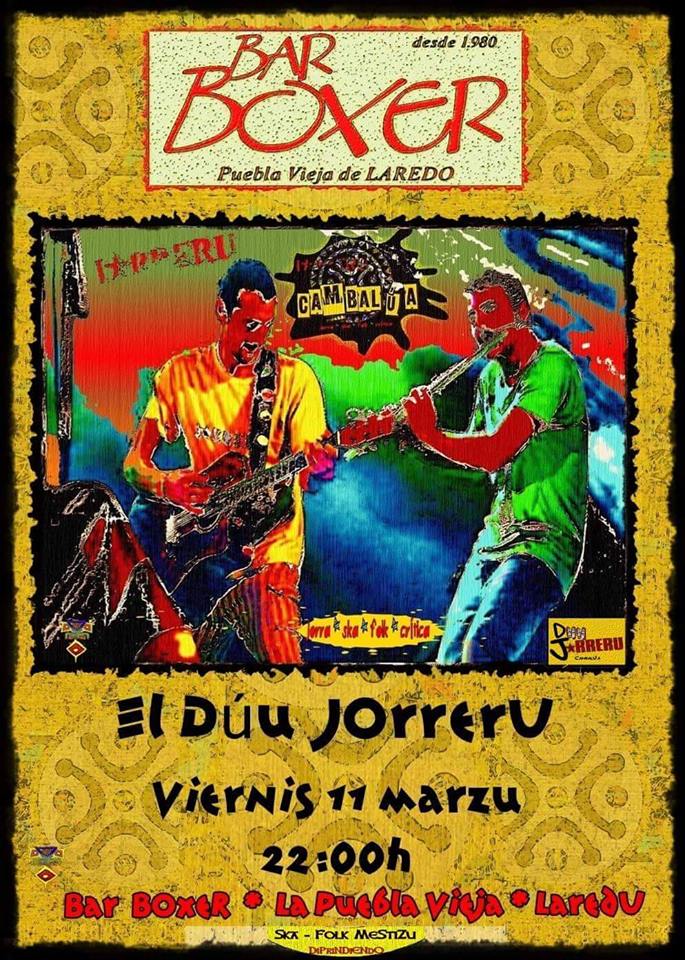 Concierto de Cambalúa en el Boxer de Laredo