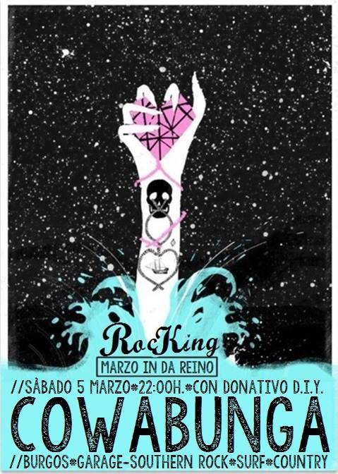 Concierto de Cowabunga en el Reino en Cabezón de la Sal