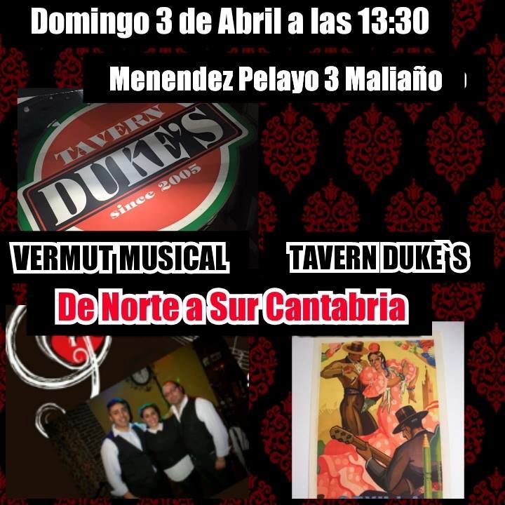 Concierto de De Norte a Sur en el Duke´s de Maliaño