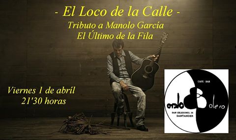 Concierto de El Loco de la Calle en el Bolero en Santander