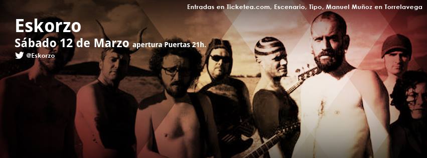 Concierto de Eskorzo en Escenario Santander