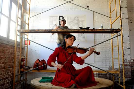 Concierto de Filandera Folk en el bar Brasil de Torrelavega