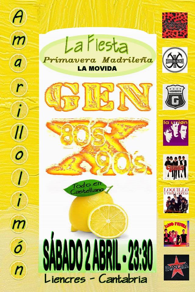 Concierto de Gen X en el Amarillolimon de Liencres