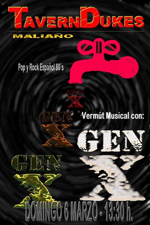 Concierto de Gen X en el Duke´s de Maliaño