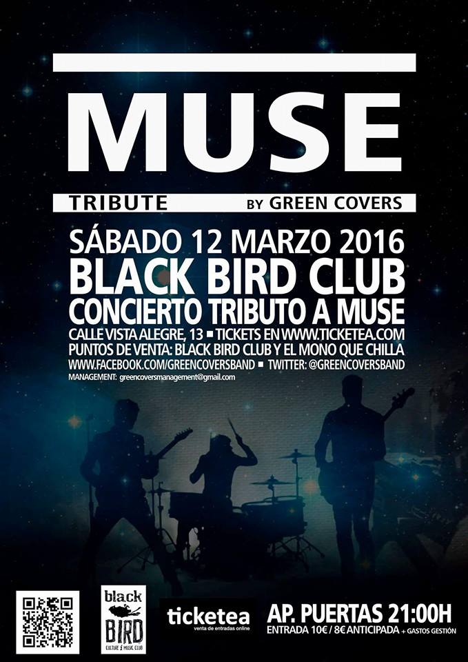 Concierto de Green Covers, Tributo a Muse en Santander