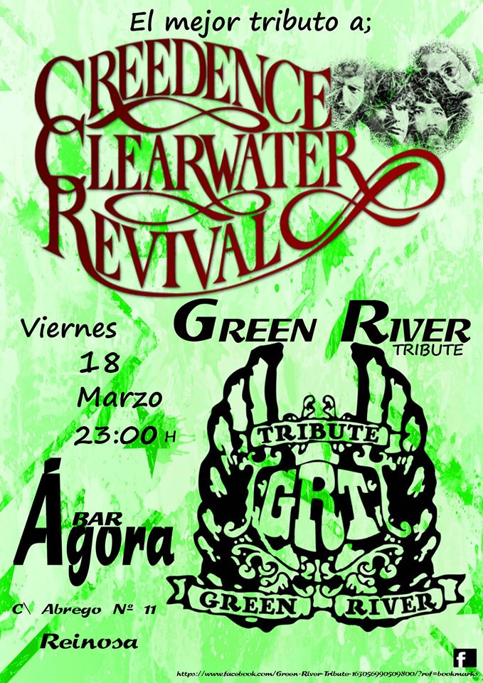 Concierto de Green River Tribute en el Agora de Reinosa