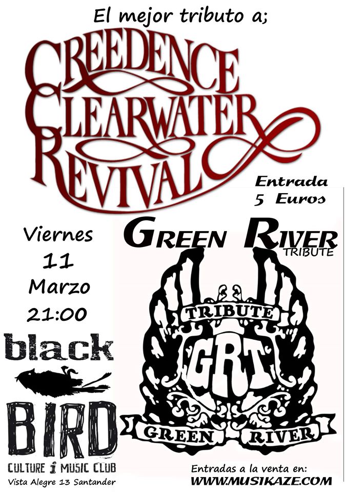 Concierto de Green River en el Black Bird de Santander