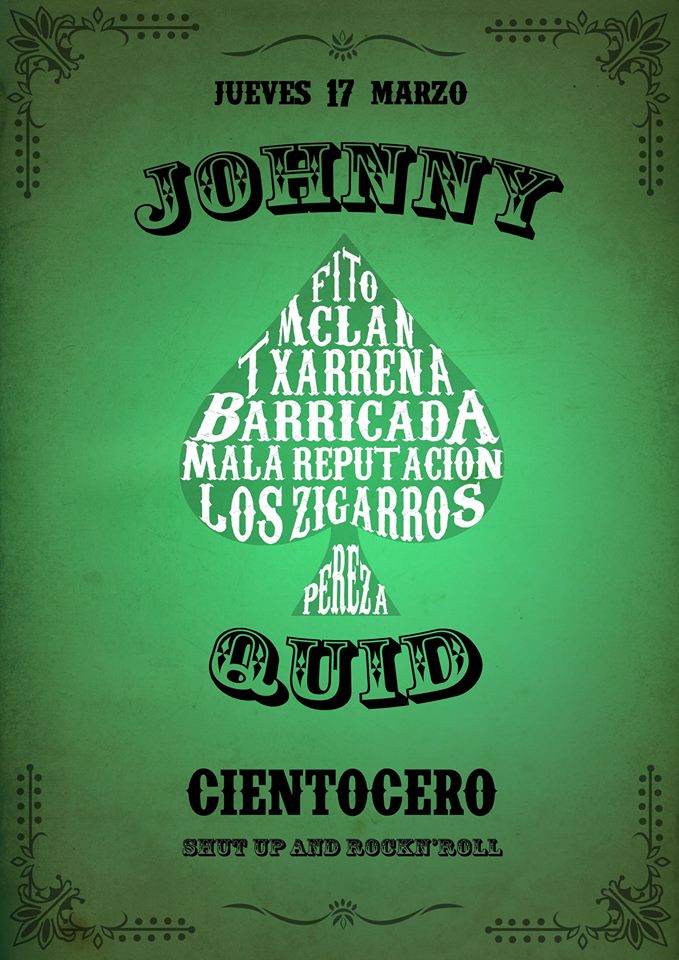 Concierto de Johnny Quid en el Cientocero de Santander