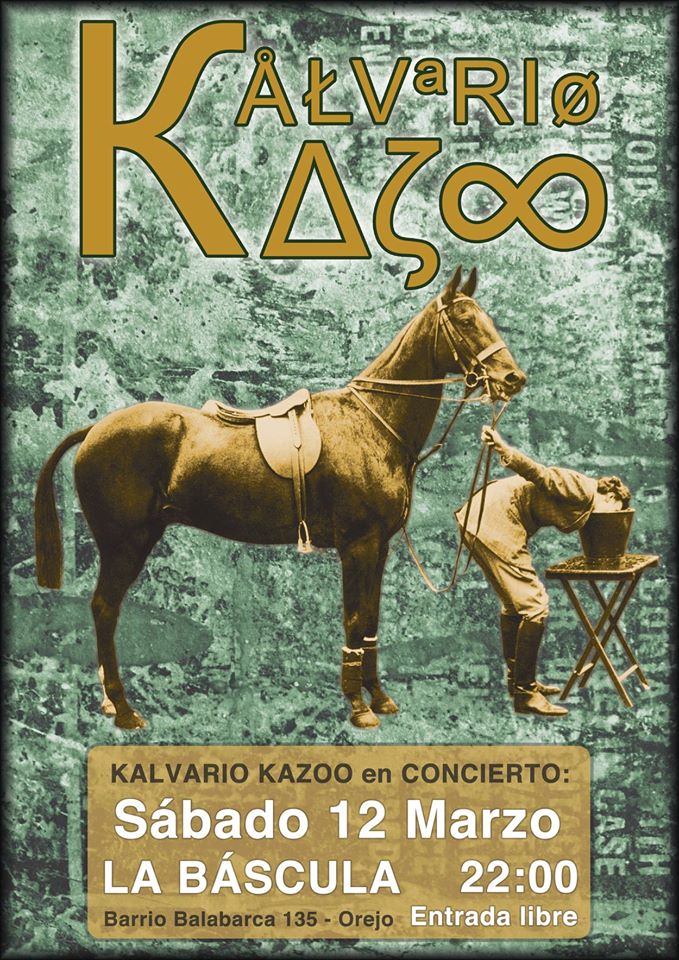 Concierto de Kalvario Kazoo en La Báscula de Orejo