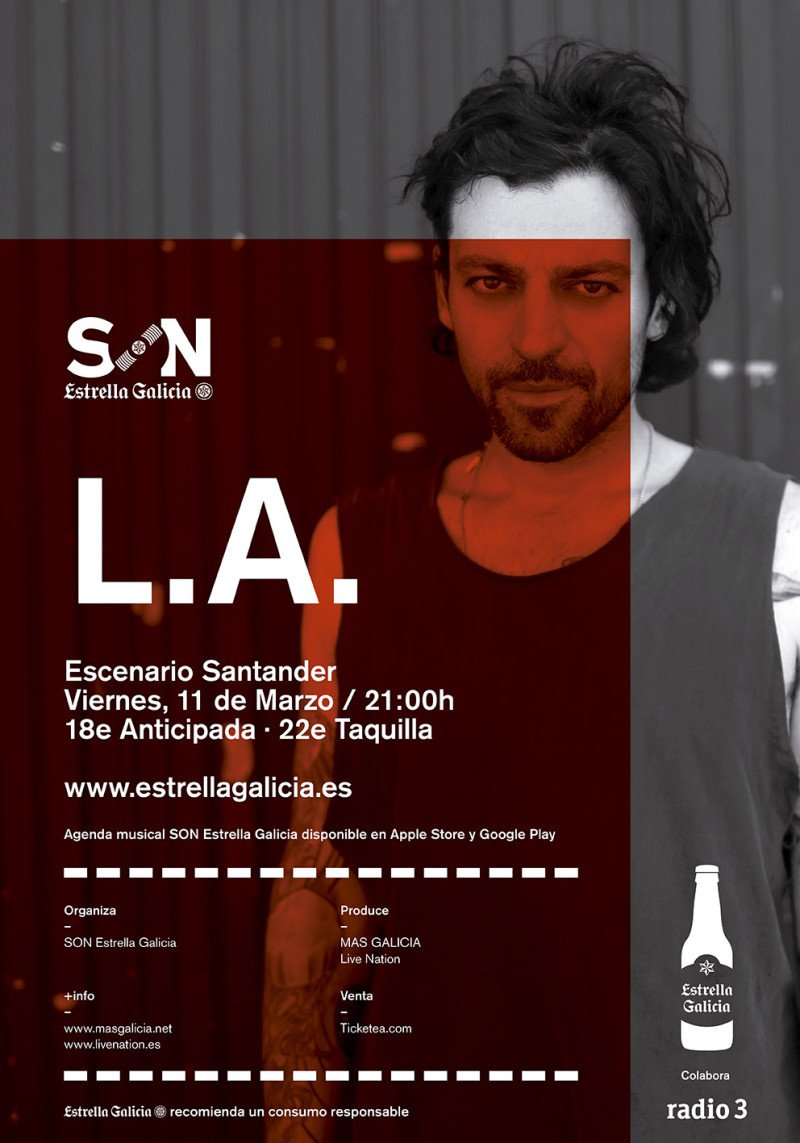 Concierto de L.A. en Escenario Santander