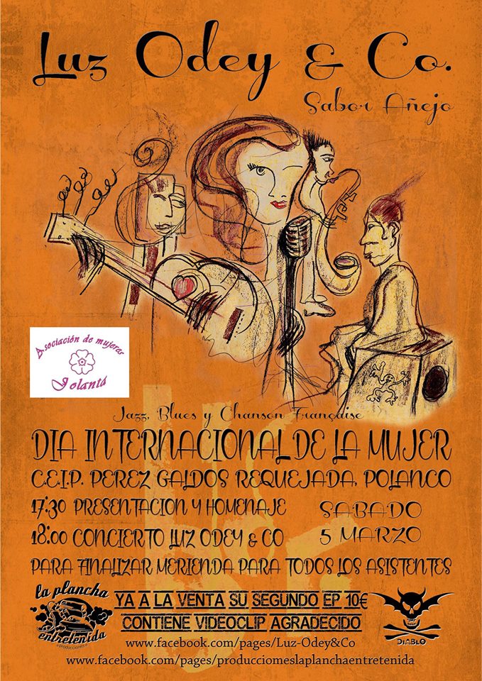 Concierto de Luz Odey&Co en Requejada