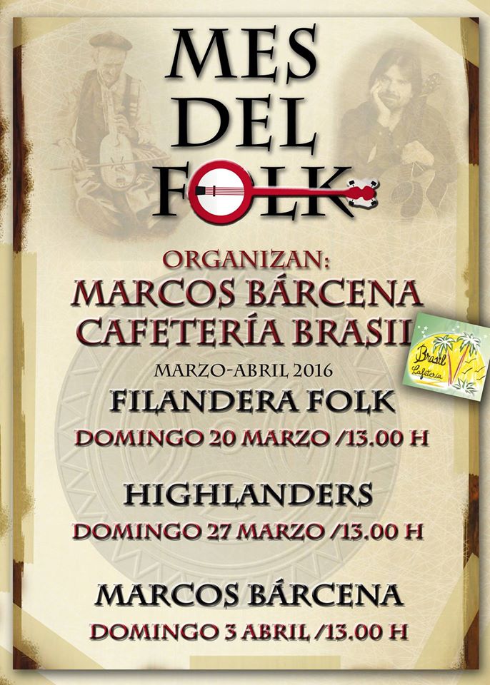 Concierto de Márcos Bárcena en el bar Brasil de Torrelavega