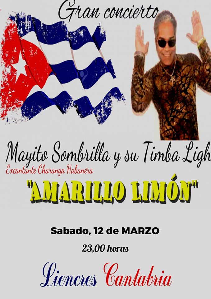 Concierto de Mayito Sombrilla en Amarillolimón de Liencres