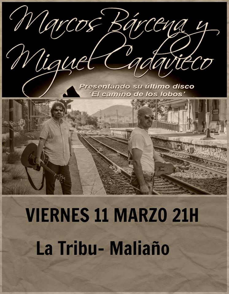 Concierto de Márcos Bárcena y Miguel Cadavieco en La Tribu de Maliaño