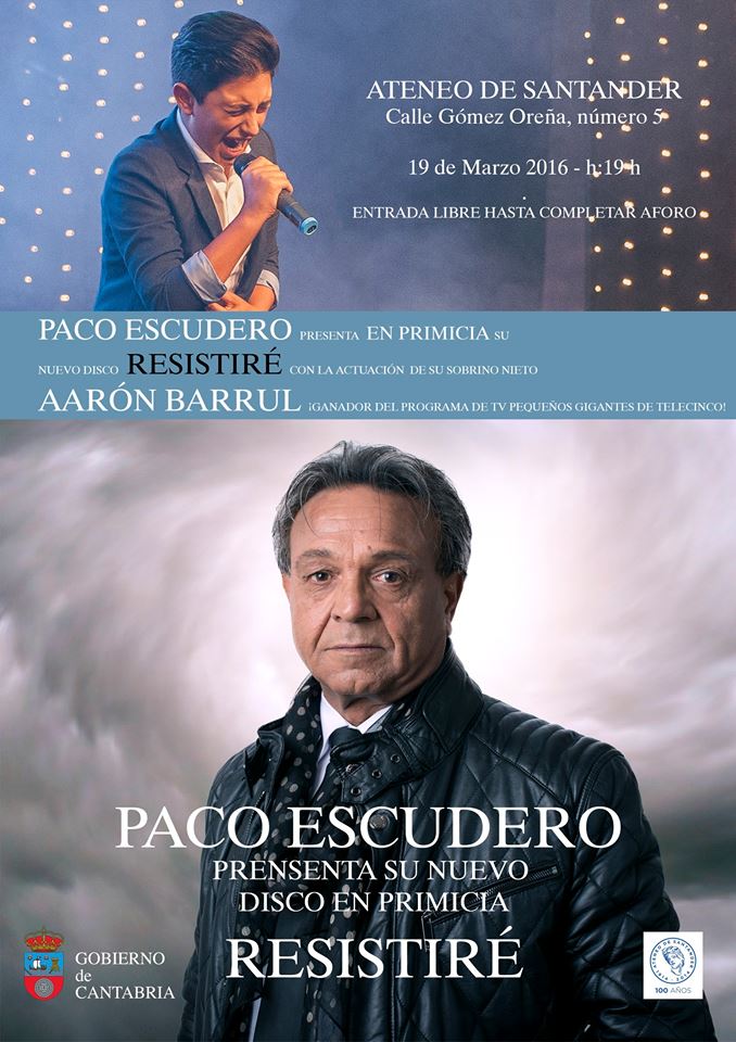 Concierto de Paco Escudero y Aaron Barrul en el Ateneo de Santander