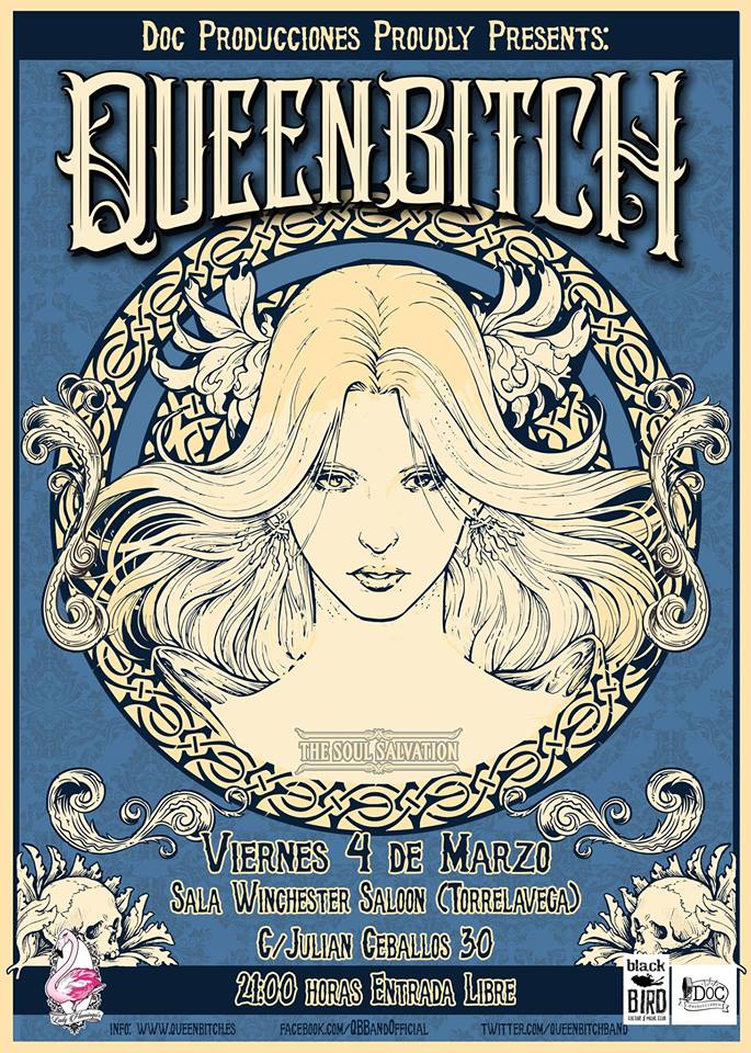 Concierto de Queen Bitch en el Winchester en Torrelavega