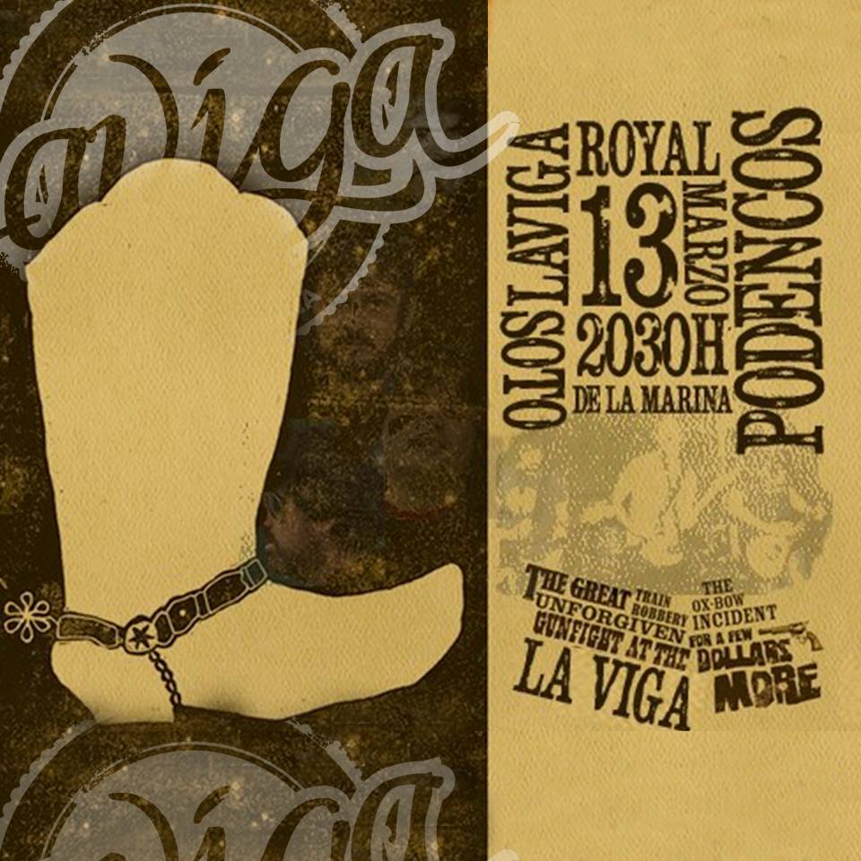 Concierto de Royal Podencos en La Viga en Soto de la Marina