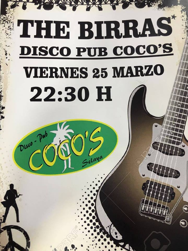 Concierto de The Birras en el Coco´s de Selaya
