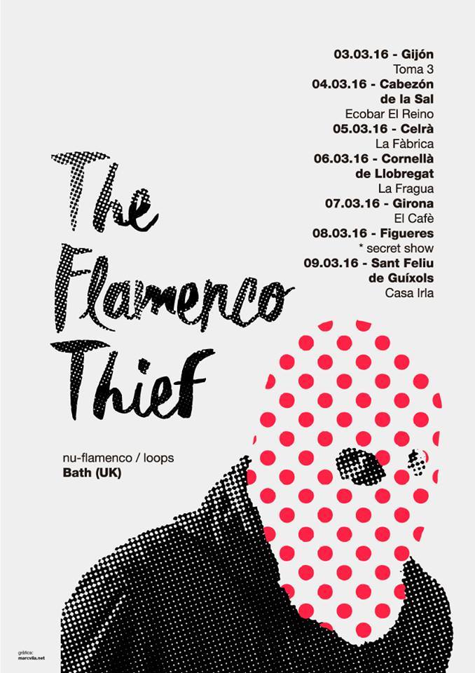 Concierto de The Flamenco Thief en El Reino de Cabezón de la Sal