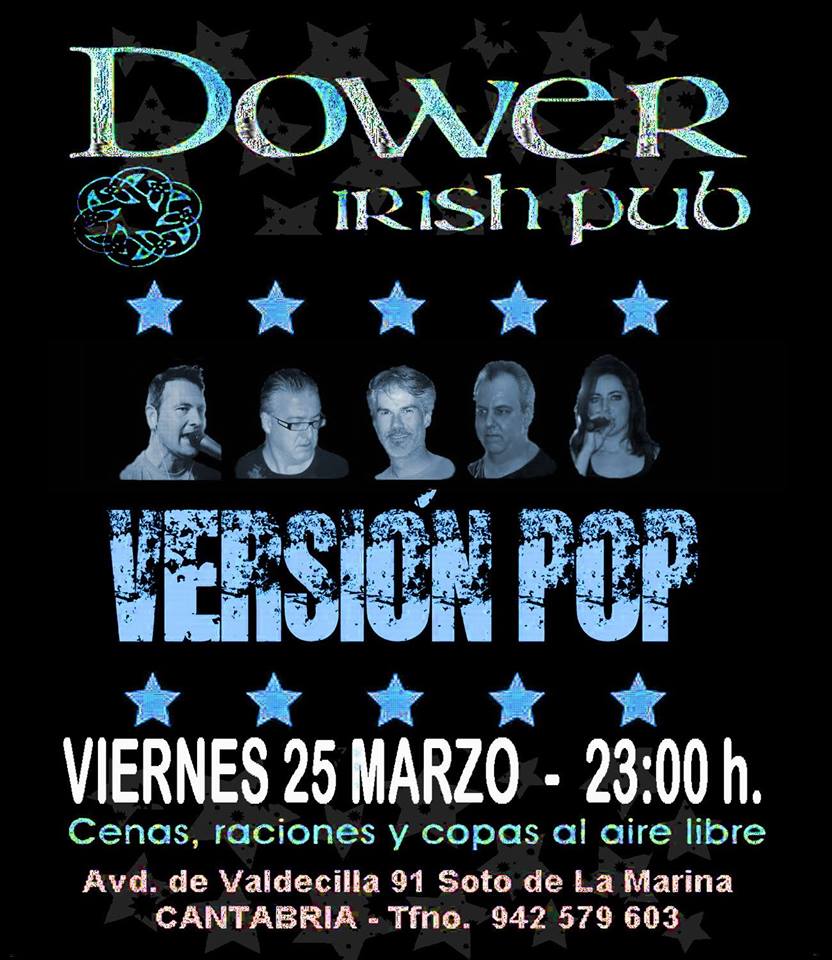 Concierto de Versión Pop en el Dower en Soto de la Marina
