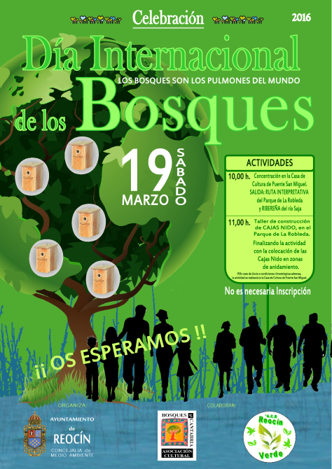 Dia internacional de los bosques en Reocin