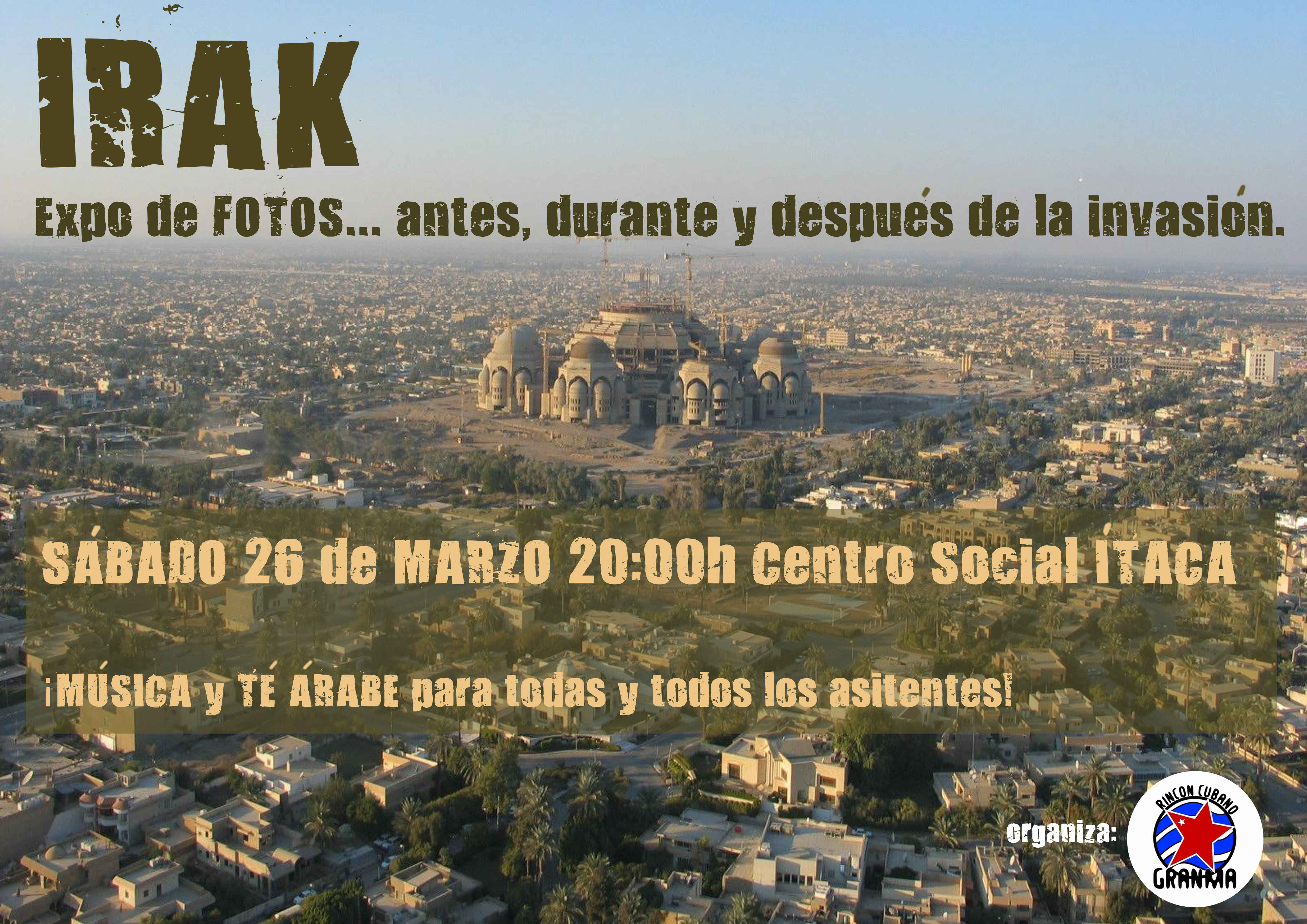 Exposicion de Fotos IRAK en Itaca en Torrelavega