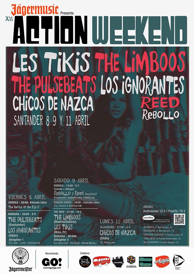 Festival action Weekend en el Black Bird de Santander