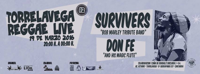 Fiesta Torrelavega Reggae Live 2 en A.C. Octubre
