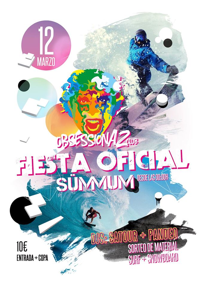 Fiesta de Obsession A2 fest en el summun en Santander