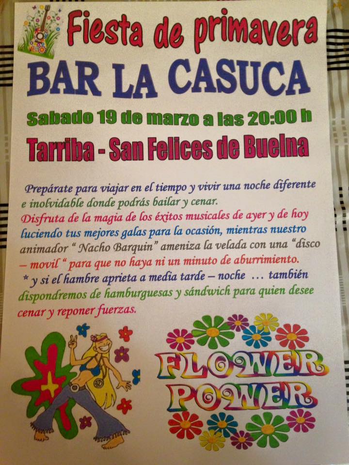 Fiesta de Primavera en La Casuca en Tarriba, San Felices de Buelna.