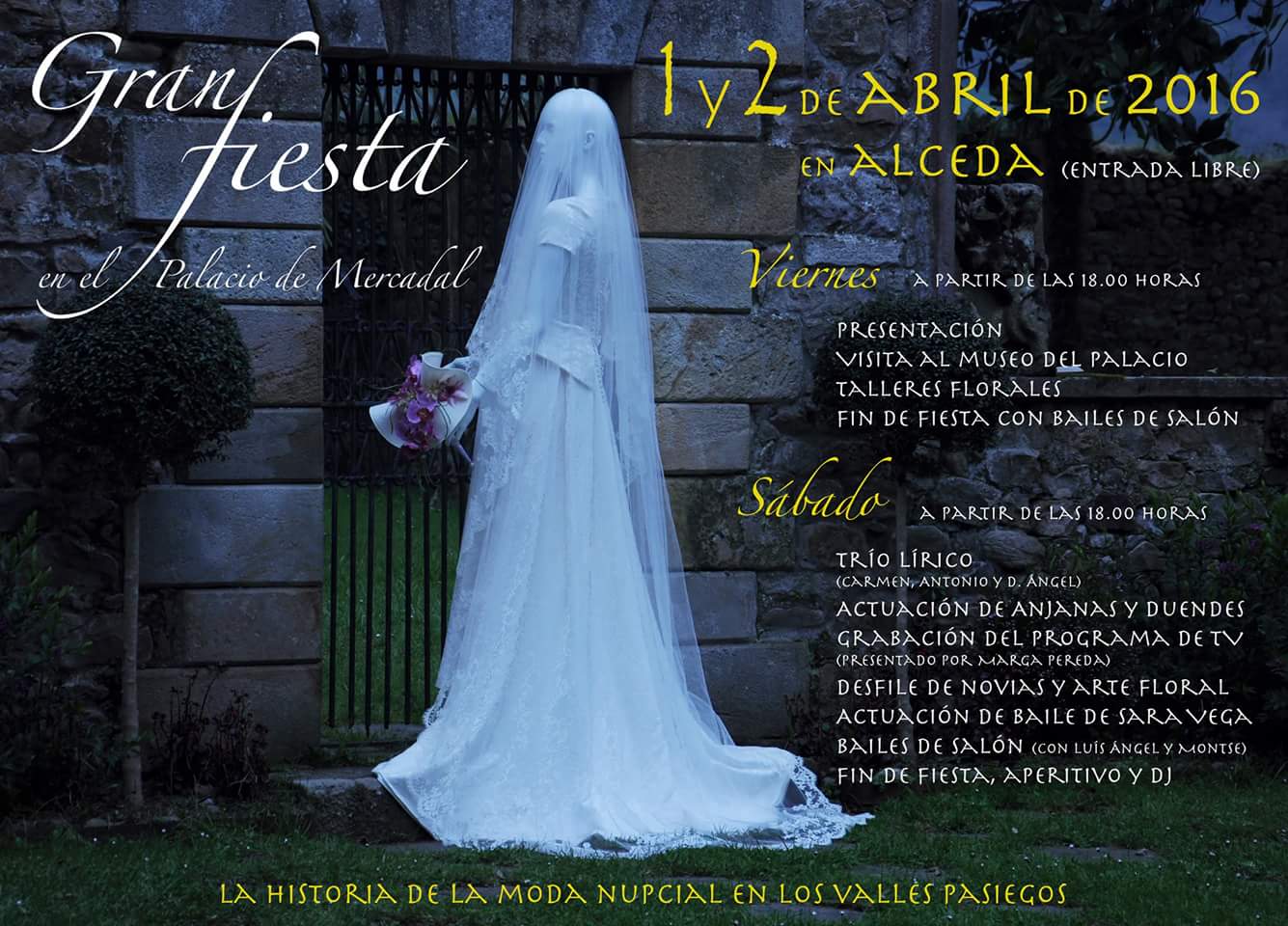 Gran Fiesta en el Palacio de Mercadal en Alceda