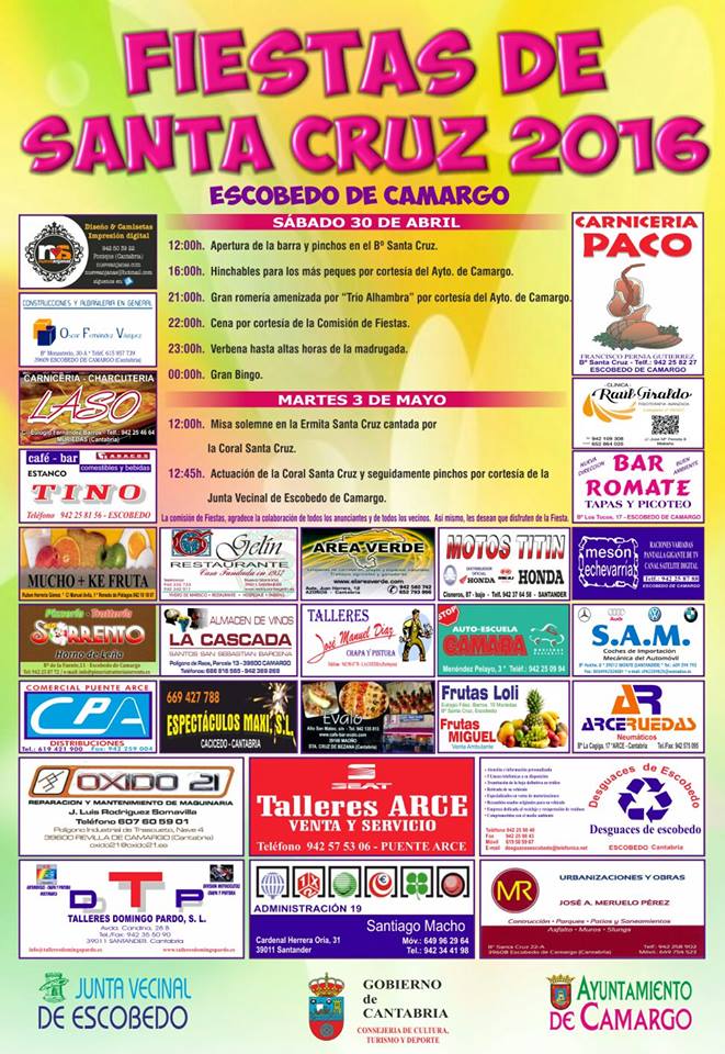 Fiestas de Santa Cruz en Escobedo de Camargo