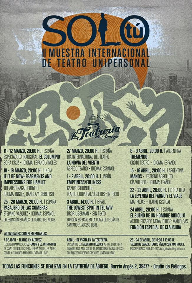 II muestra internacional de teatro en Oruña