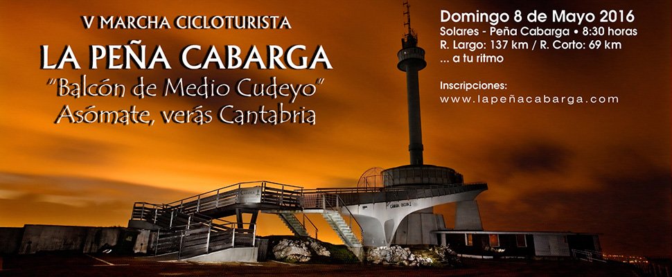Marcha cilcoturista Peña Cabarga 2016
