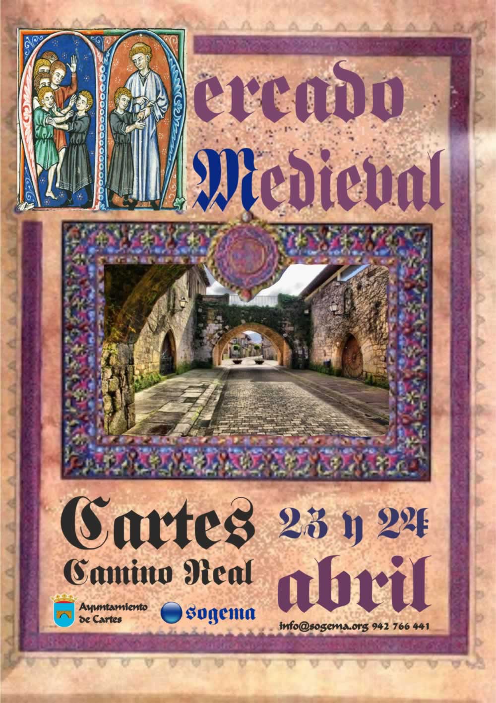 Mercado Medieval en Cartes 2016