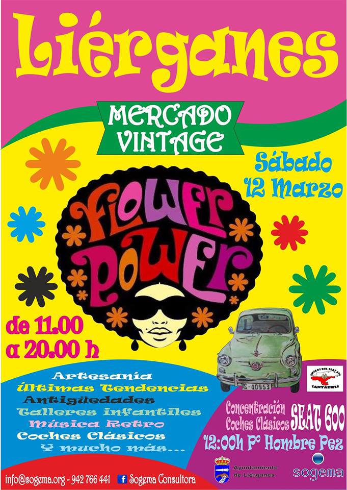 Mercado Vintage y Concentración de Coches Clásicos en Lierganes