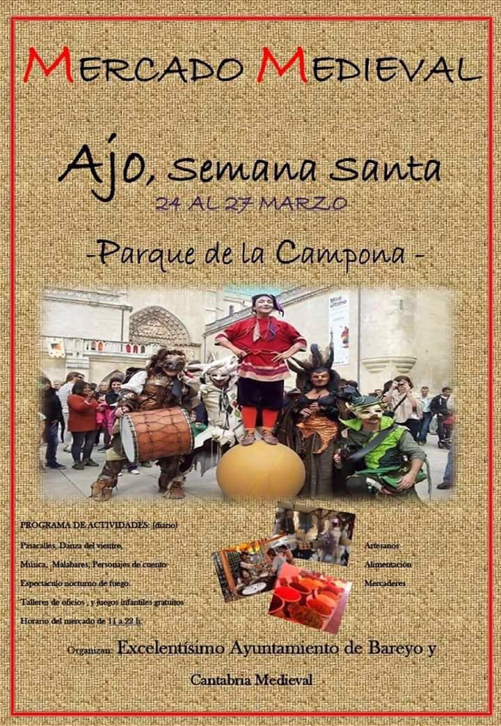 Mercado medieval en Ajo