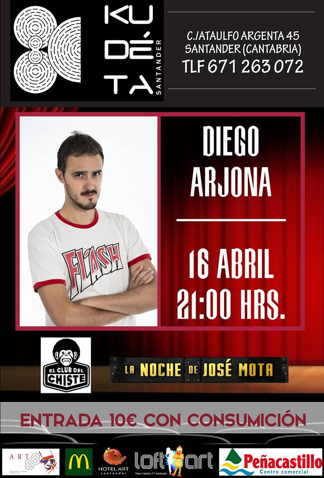 Monólogo de Diego Arjona en el Kudeta en Santander