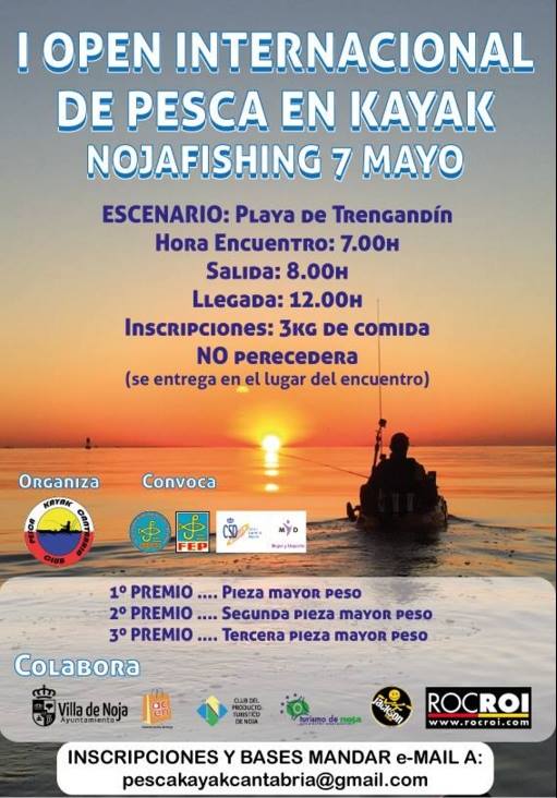 Open internacional de Peca en Kayak en Noja