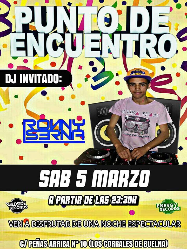 Sesión Dj en Punto de Encuentro en Los Corrales de Buelna