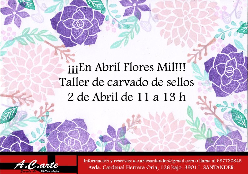 Taller de Carvado de Sellos en A.C. Arte en Santander