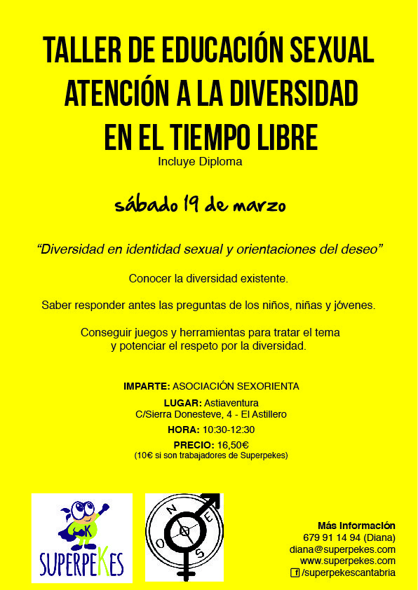 Taller de Educación sexual en Astillero