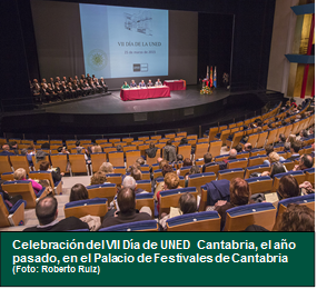 VII dia de UNED Cantabria en el Palacio de Festivales de Santander