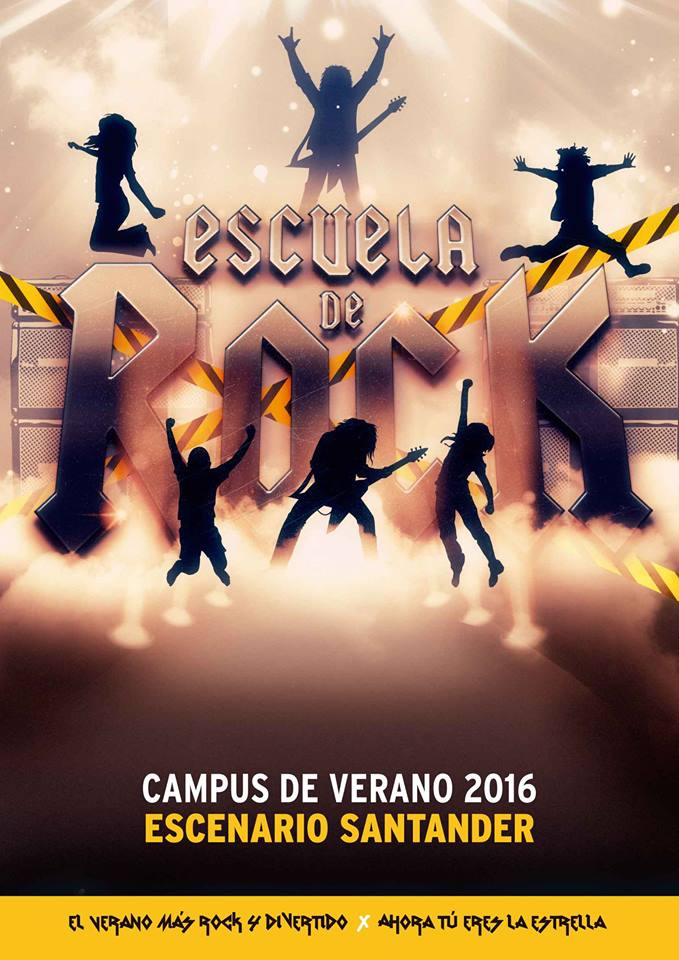 Campus de Verano Escuela de Rock en Escenario Santander