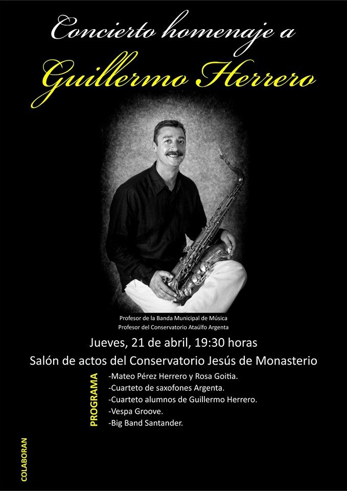 Concierto Homenaje a Guillermo Herrera en Santander